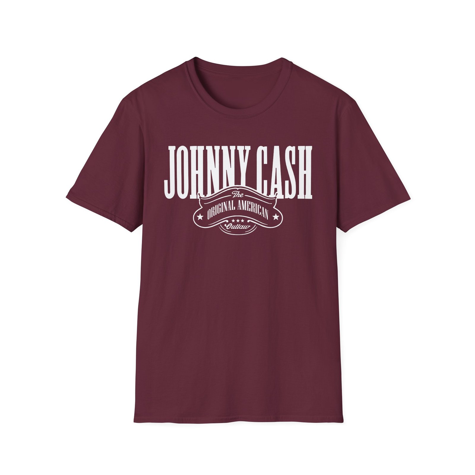 Johnny Cash Original Outlaw Unisex Softstyle T-Shirt