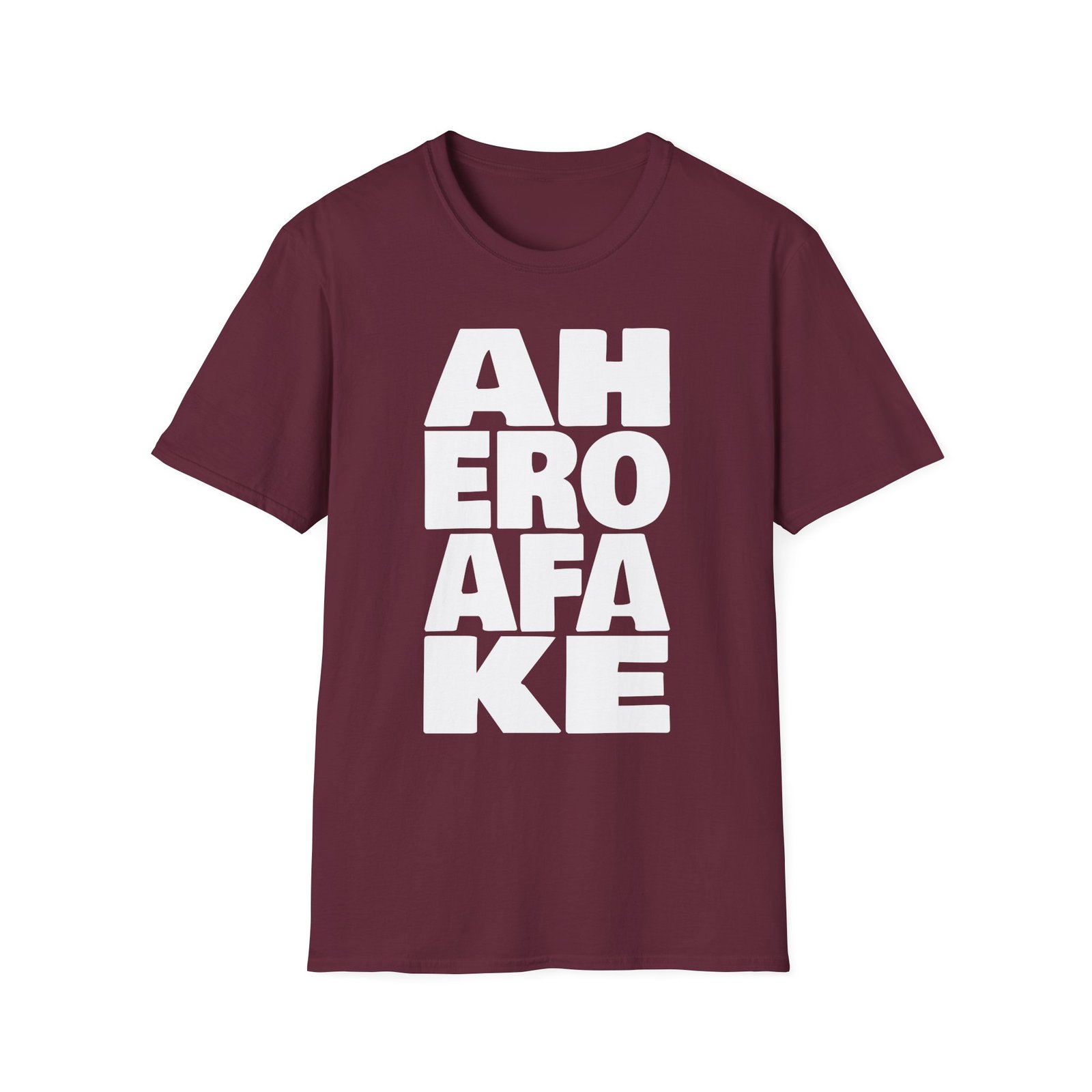 A Hero a Fake Unisex Softstyle T-Shirt