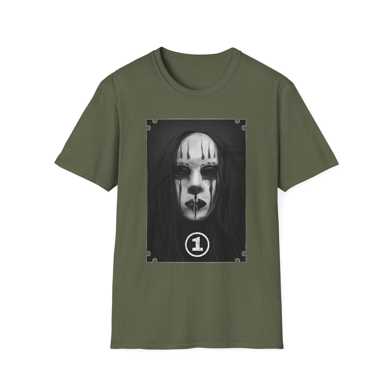 Murderdolls Joey Jordison Portrait Unisex Softstyle T-Shirt