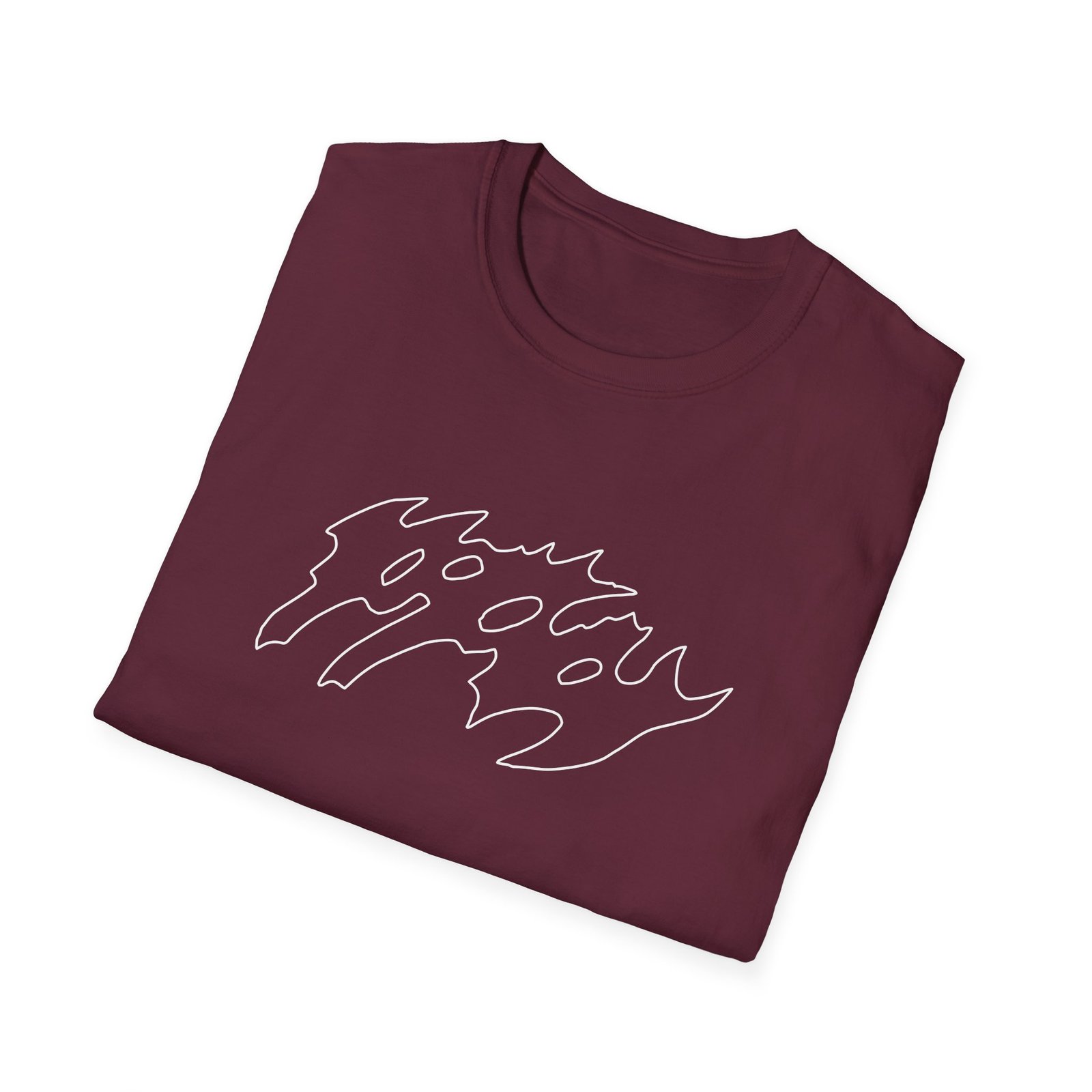 Poppy Negative Spaces Unisex Softstyle T-Shirt