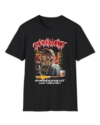 Tankard Himbeergeist Zum Frühstück Unisex Softstyle T-Shirt