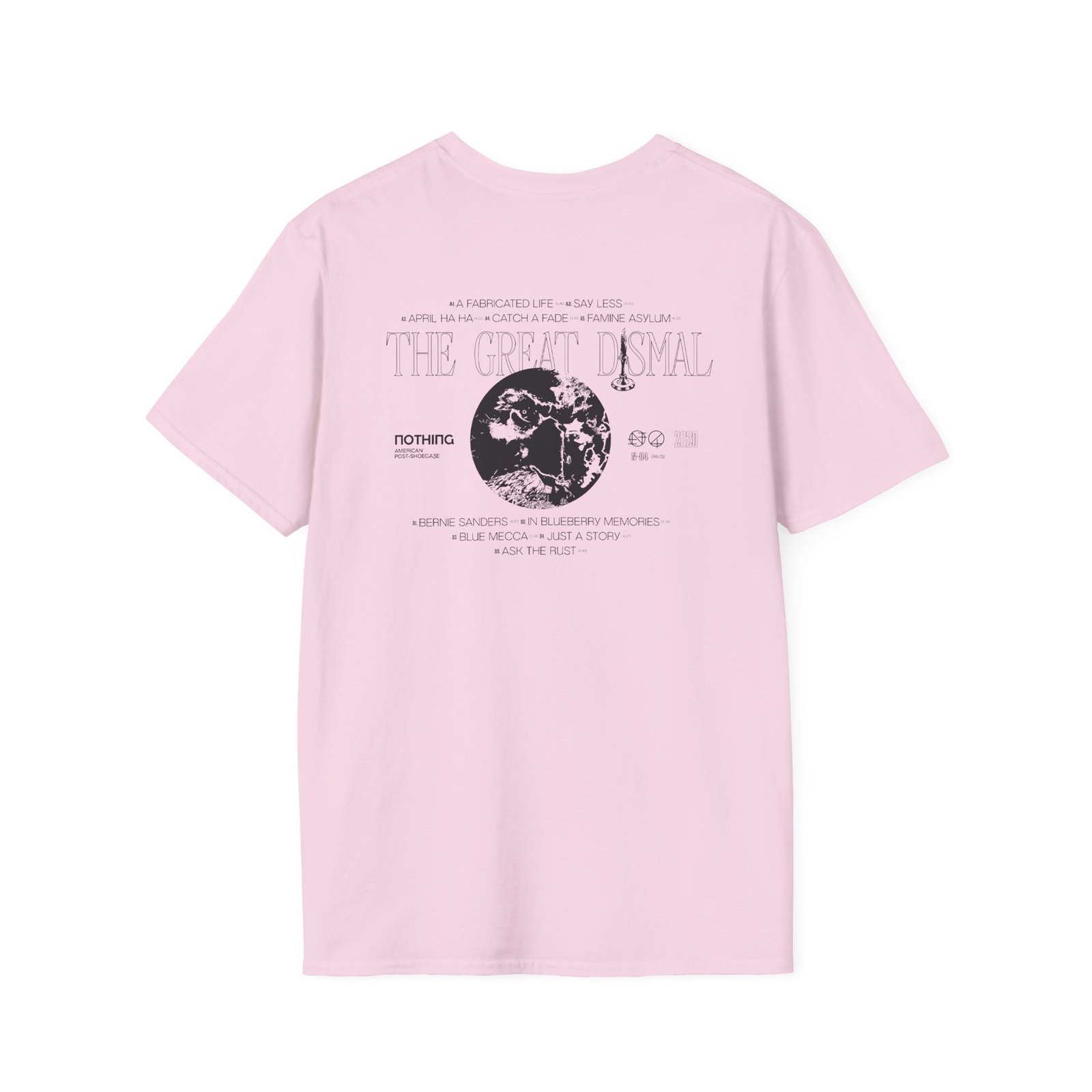 Nothing Tracklist Unisex Softstyle T-Shirt