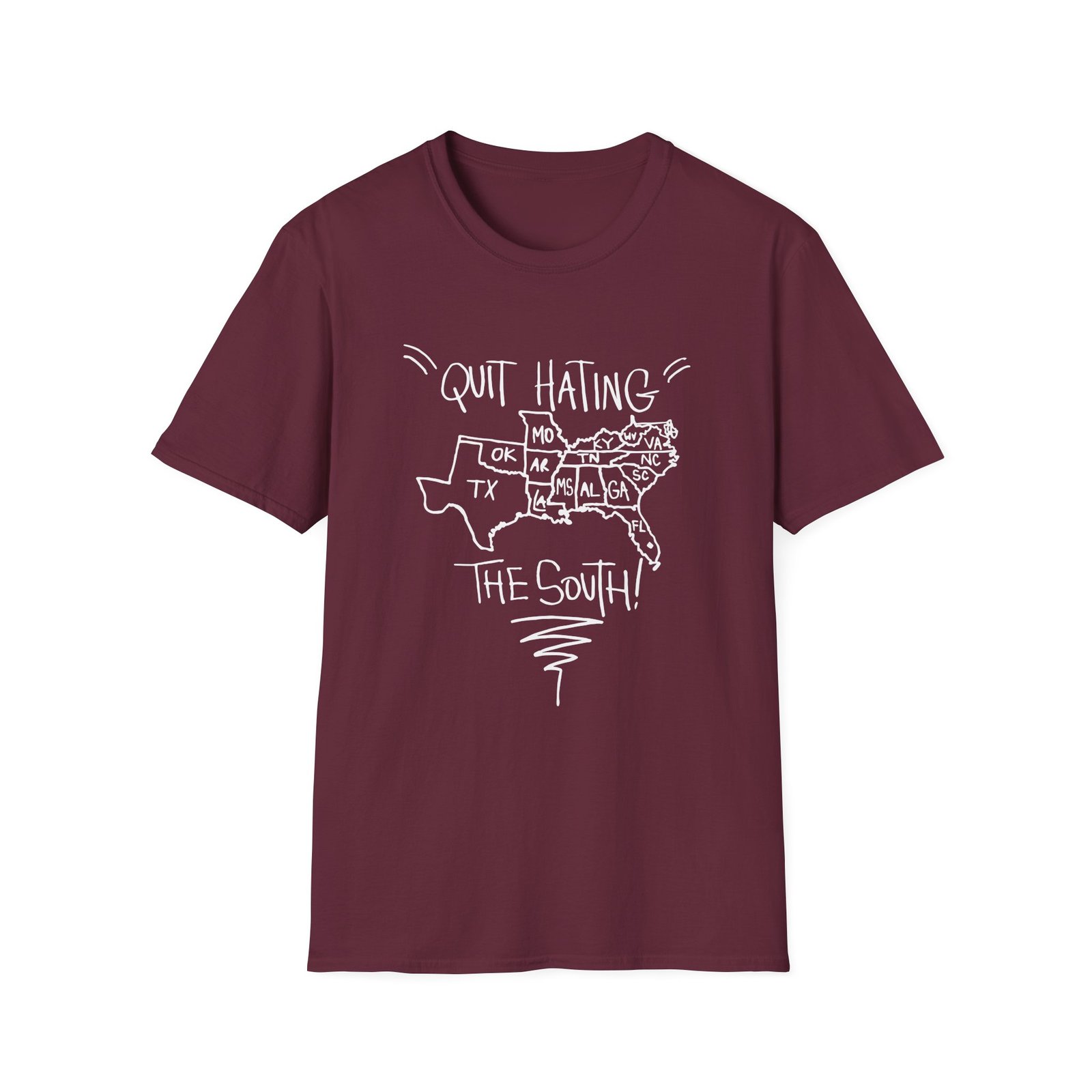 UGK Quit Hating The South Unisex Softstyle T-Shirt