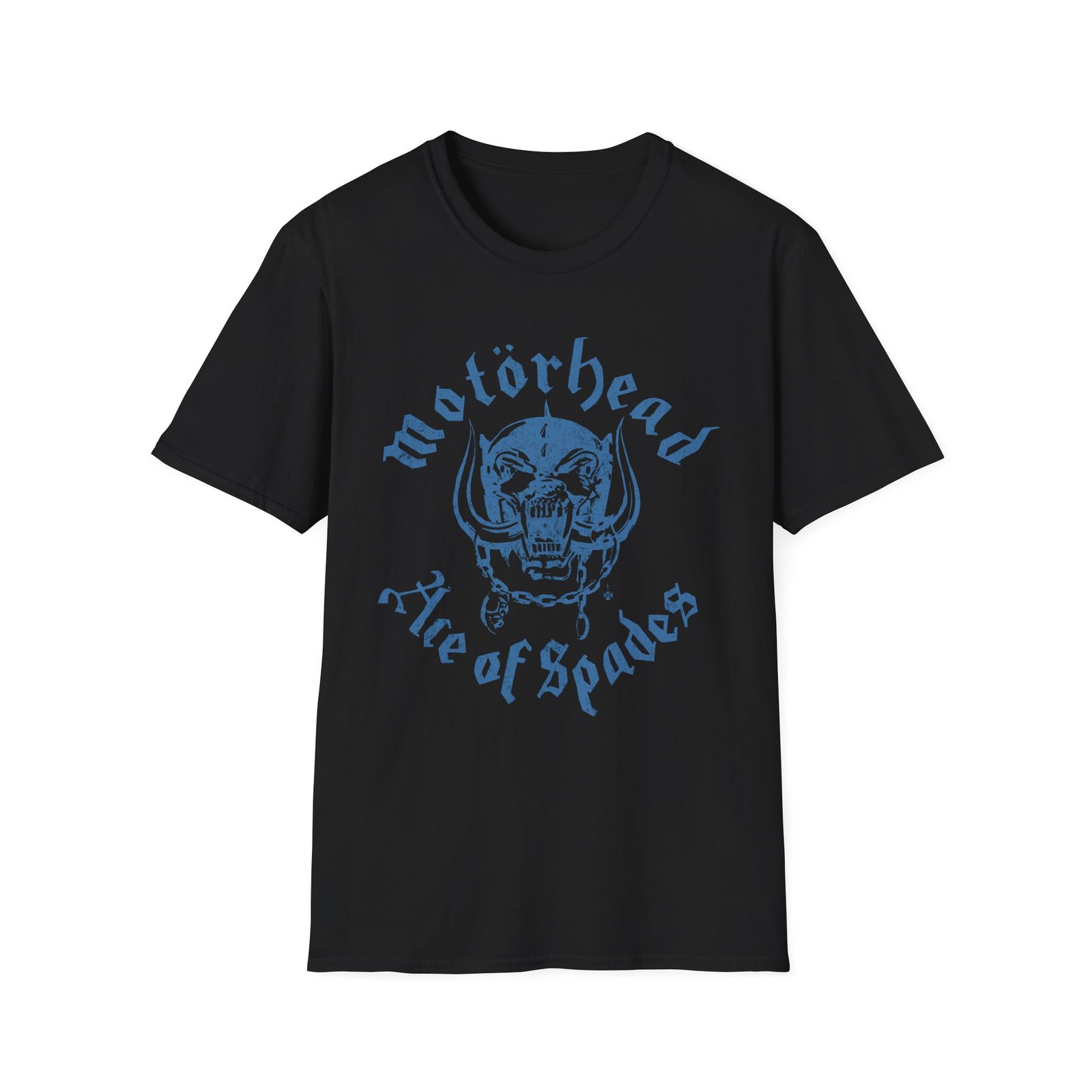 Motorhead Ace of Spades Lyric Unisex Softstyle T-Shirt