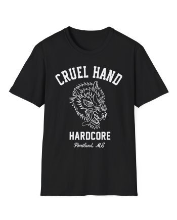 Cruel Hand Wolf Head Unisex Softstyle T-Shirt
