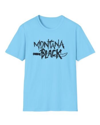Montana Black Unisex Softstyle T-Shirt