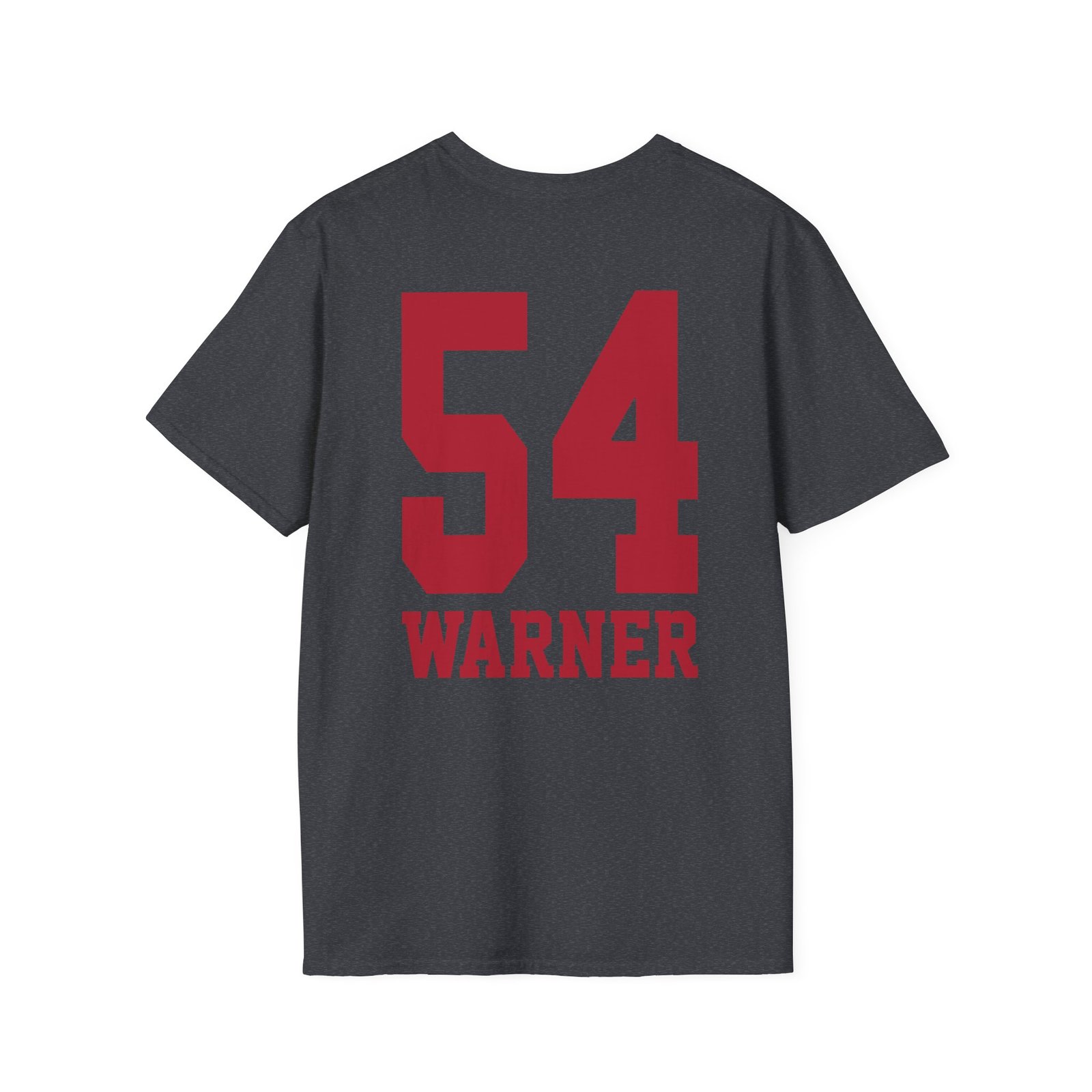 Fred Warner San Francisco 49ers Wordmark Player Name & Number Unisex Softstyle T-Shirt
