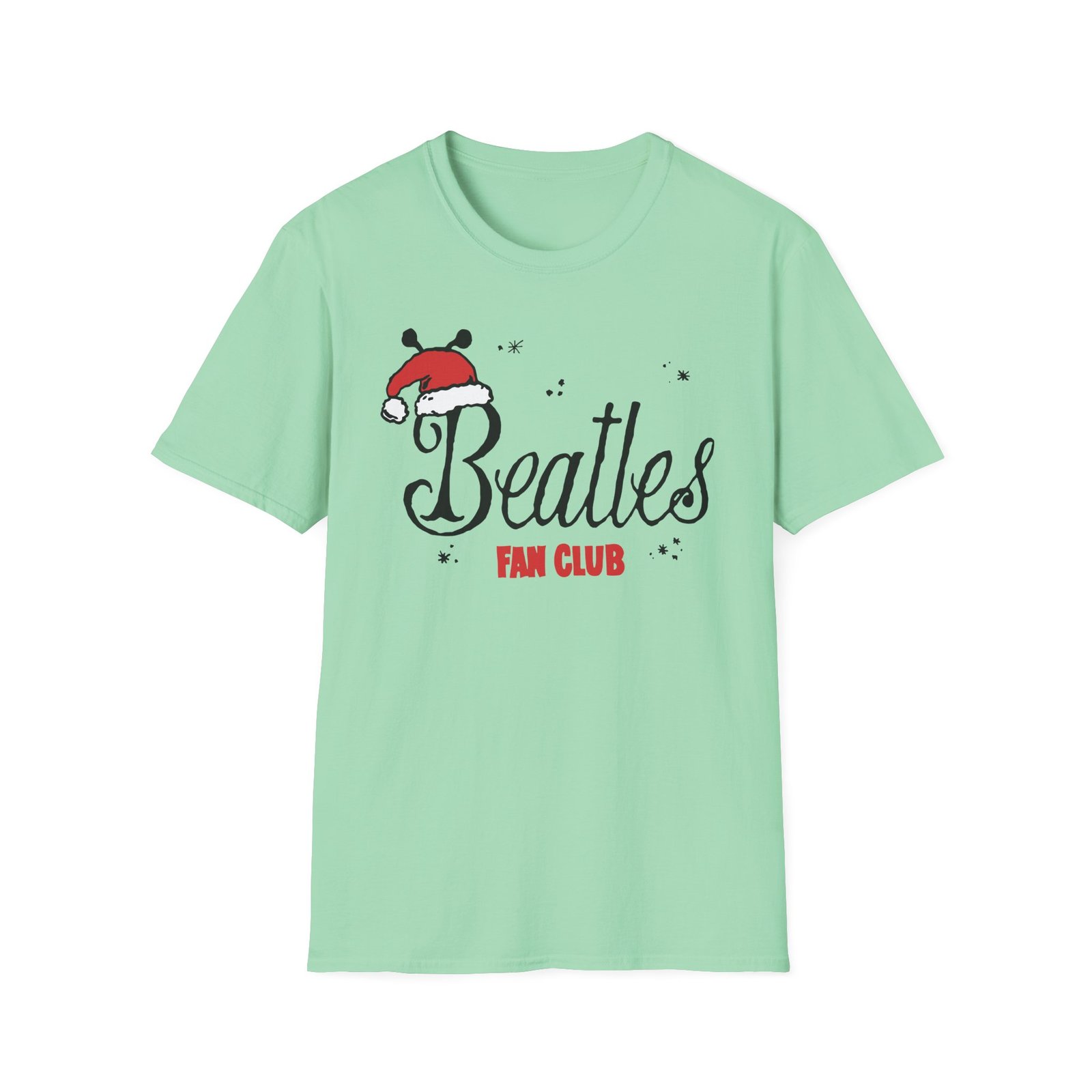 The Beatles Holiday Fan Club Unisex Softstyle T-Shirt