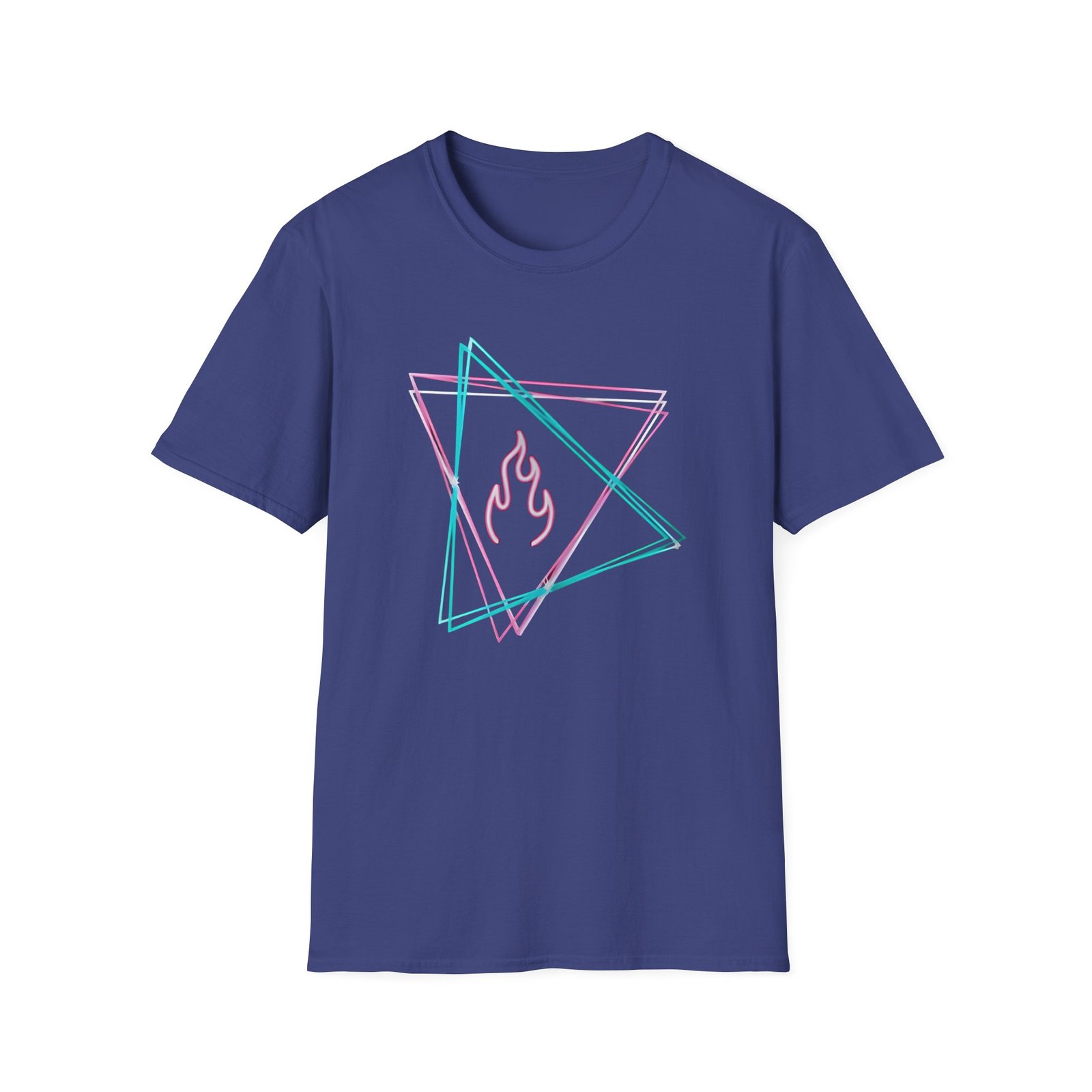 Sapnap Flame Abstract Unisex Softstyle T-Shirt