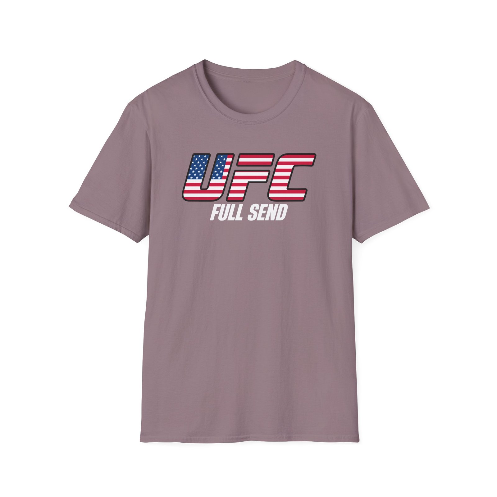 Full Send Ufc Usa Unisex Softstyle T-Shirt