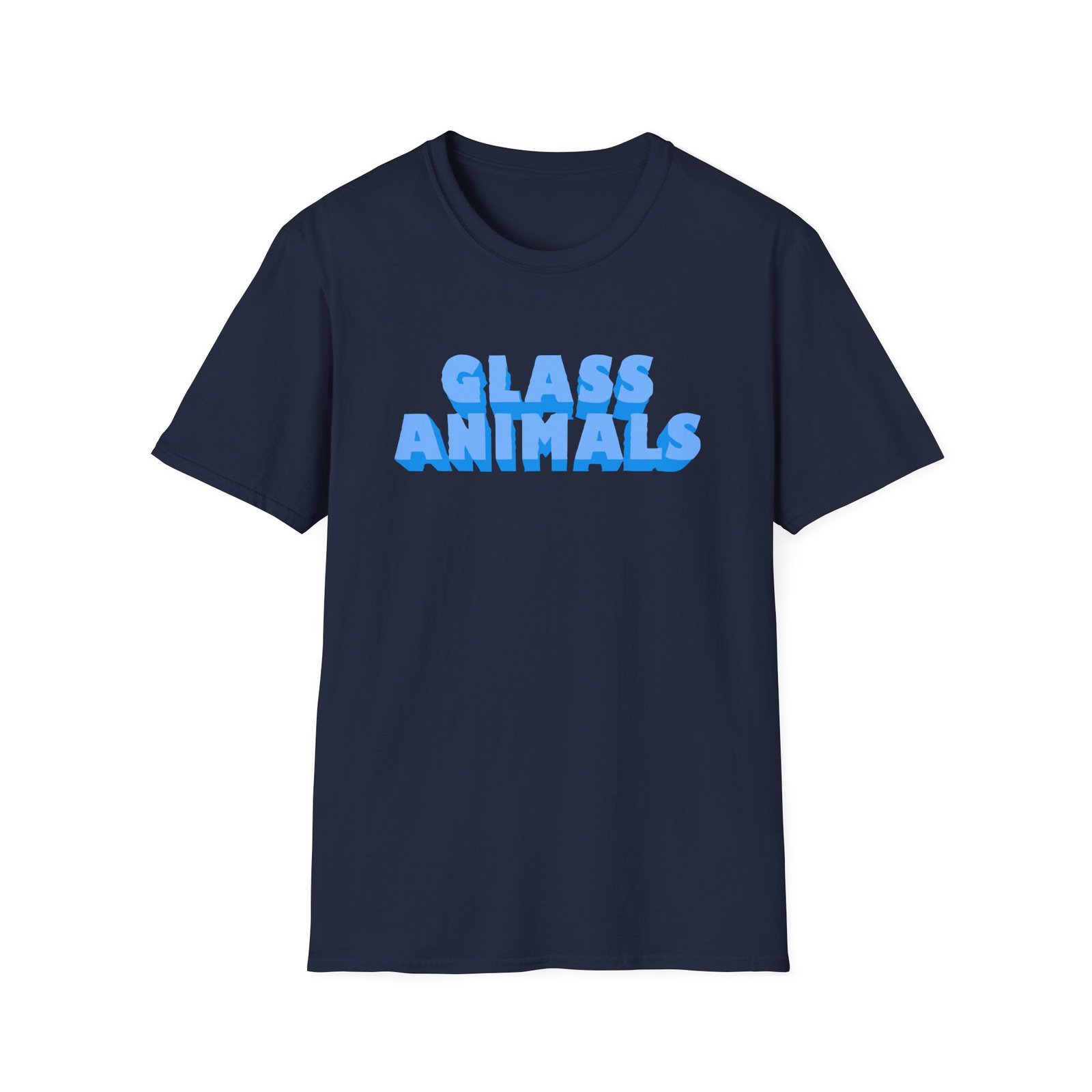 Glass Animals Wavey Logo Unisex Softstyle T-Shirt