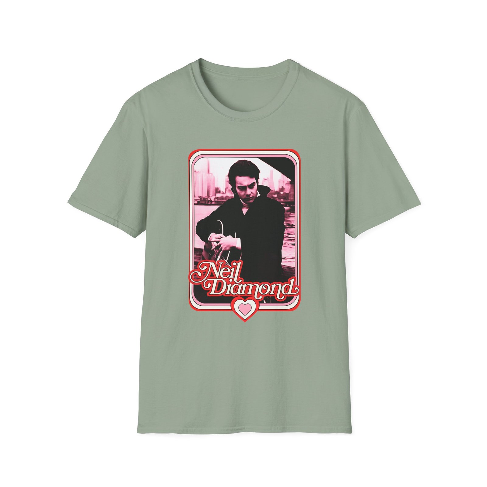 Neil Diamond Photo Unisex Softstyle T-Shirt