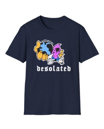 Desolated Globe Unisex Softstyle T-Shirt