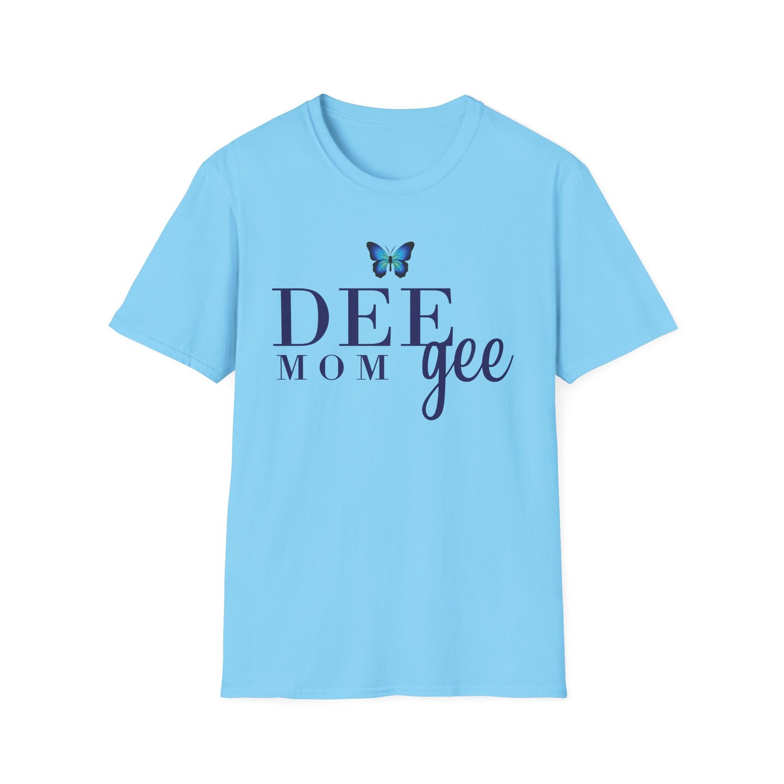 Delta Gamma Butterfly Mom Unisex Softstyle T-Shirt