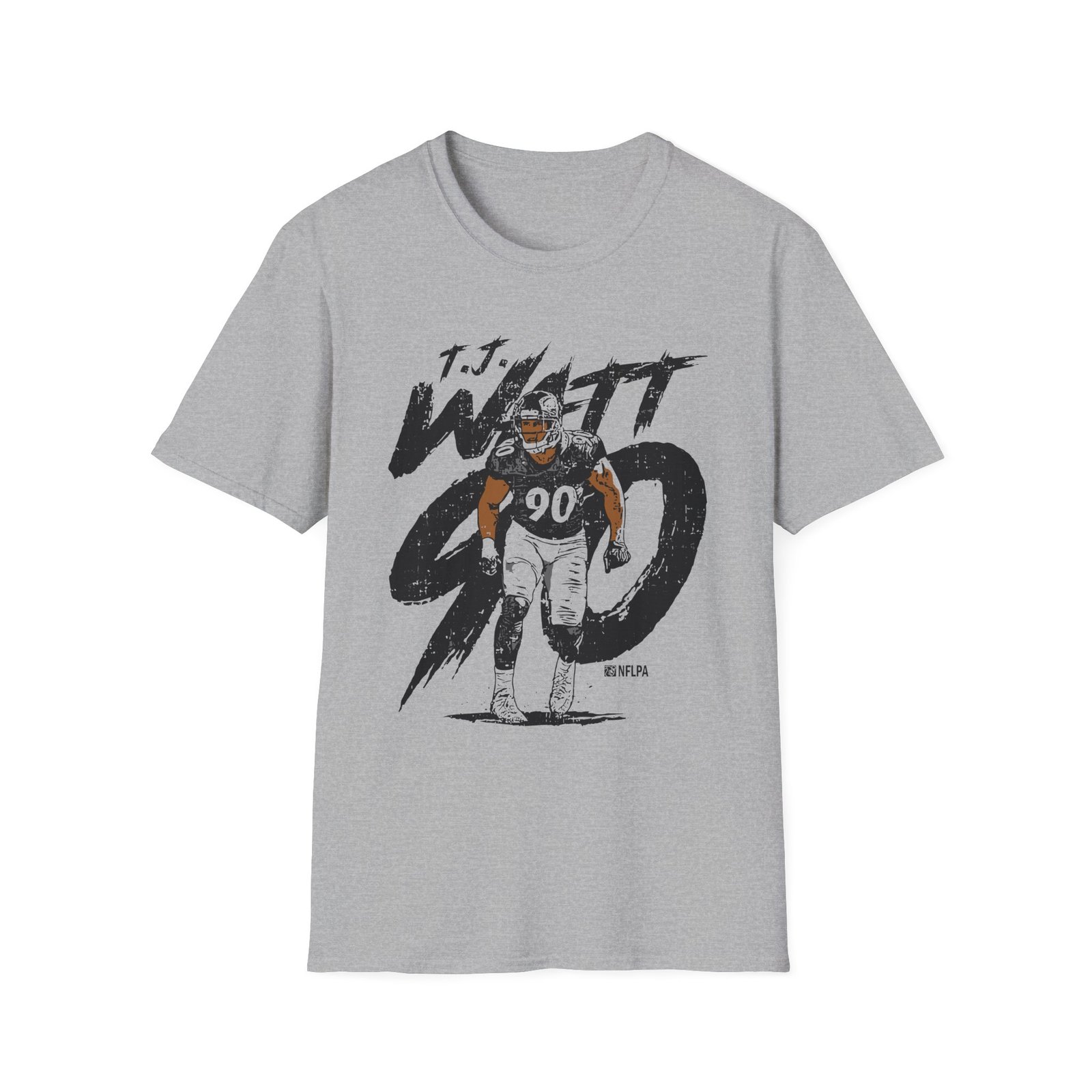 Tj Watt Rough Unisex Softstyle T-Shirt