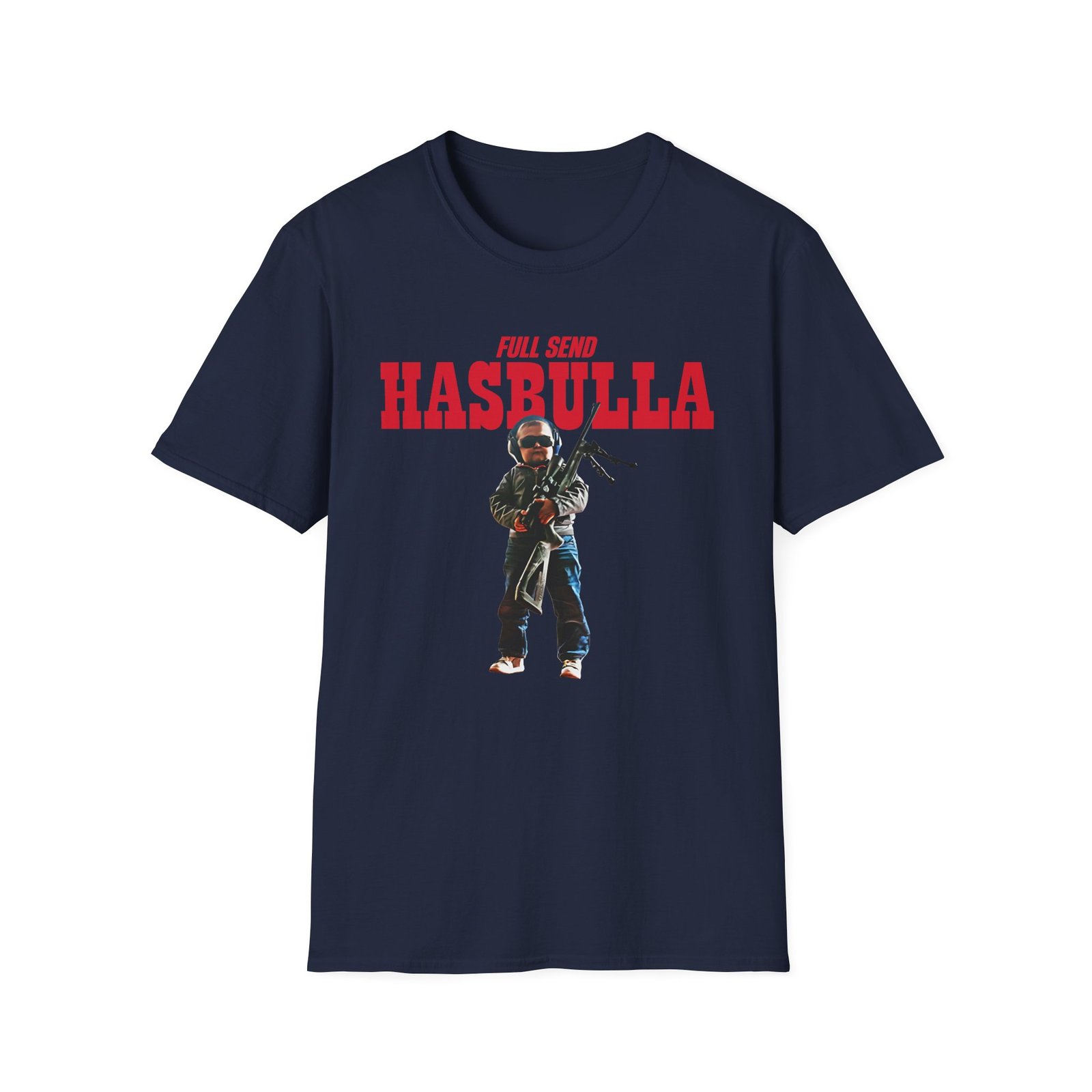 Full Send Hasbulla Sniper Unisex Softstyle T-Shirt