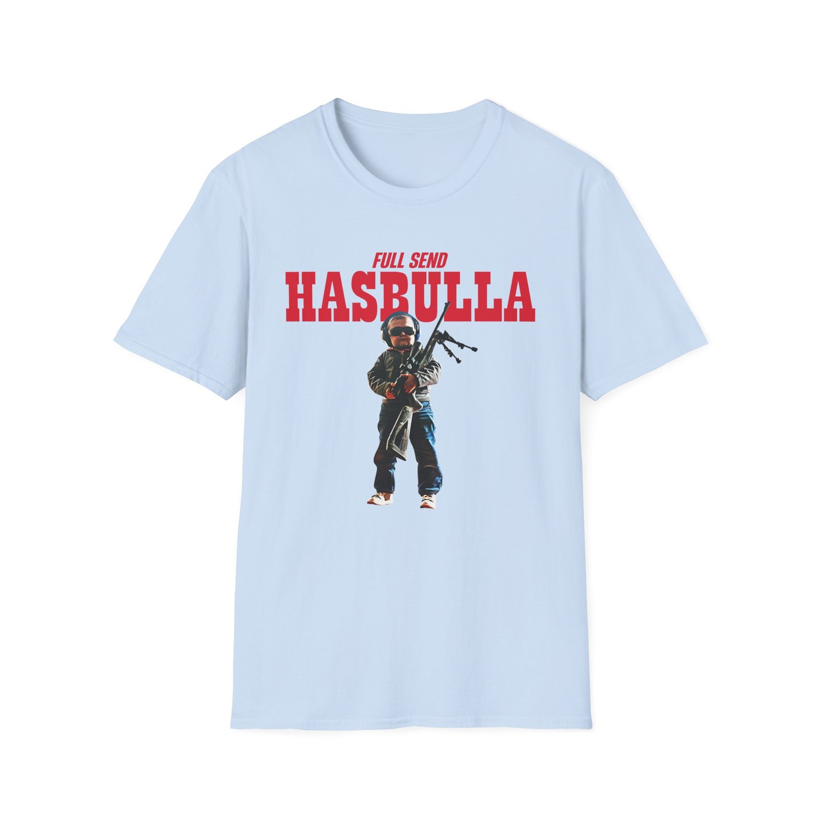 Full Send Hasbulla Sniper Unisex Softstyle T-Shirt