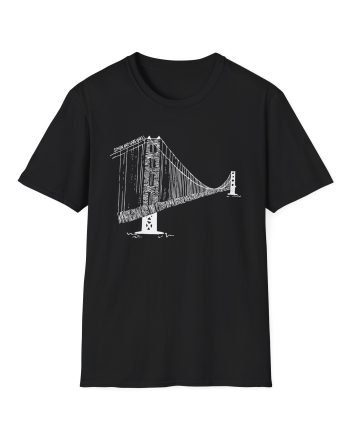 Simon and Garfunkel Bridge Unisex Softstyle T-Shirt