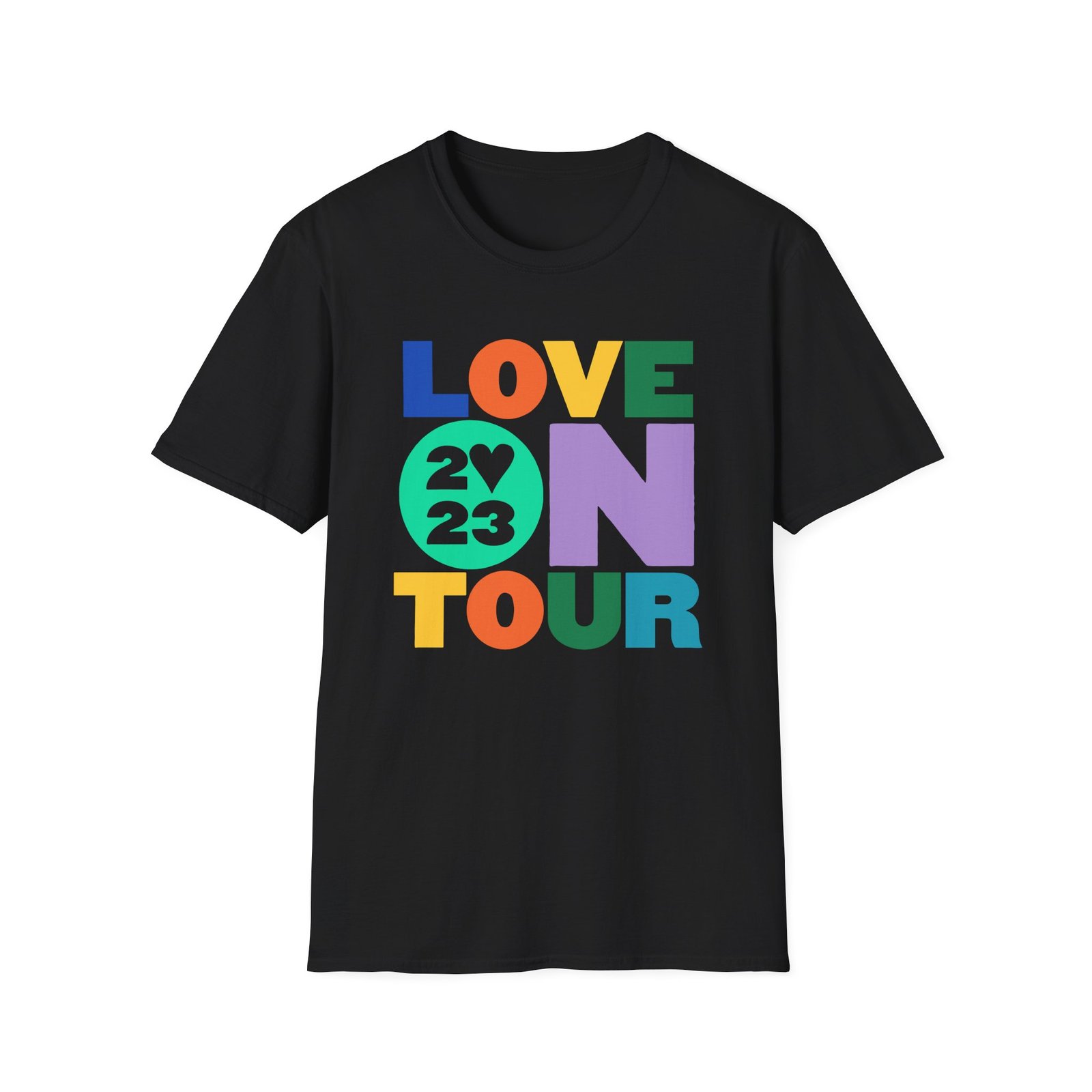 Hslot Love on Tour 2023 Unisex Softstyle T-Shirt