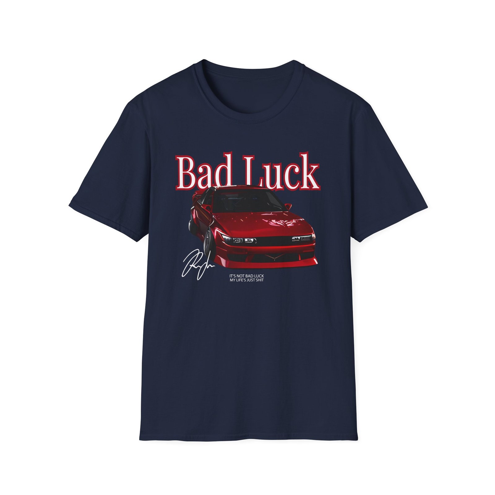 Illiminate Badluck Unisex Softstyle T-Shirt