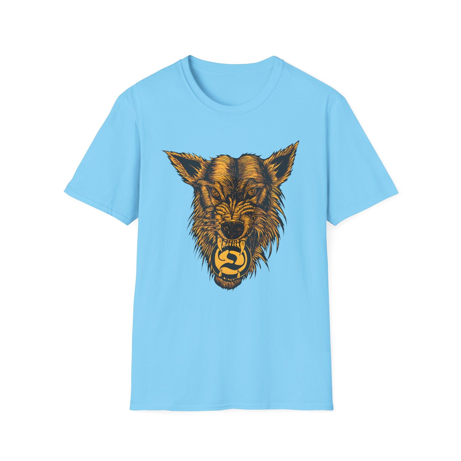 Deathwish Mcnett Wolf unisex softstyle t-shirt