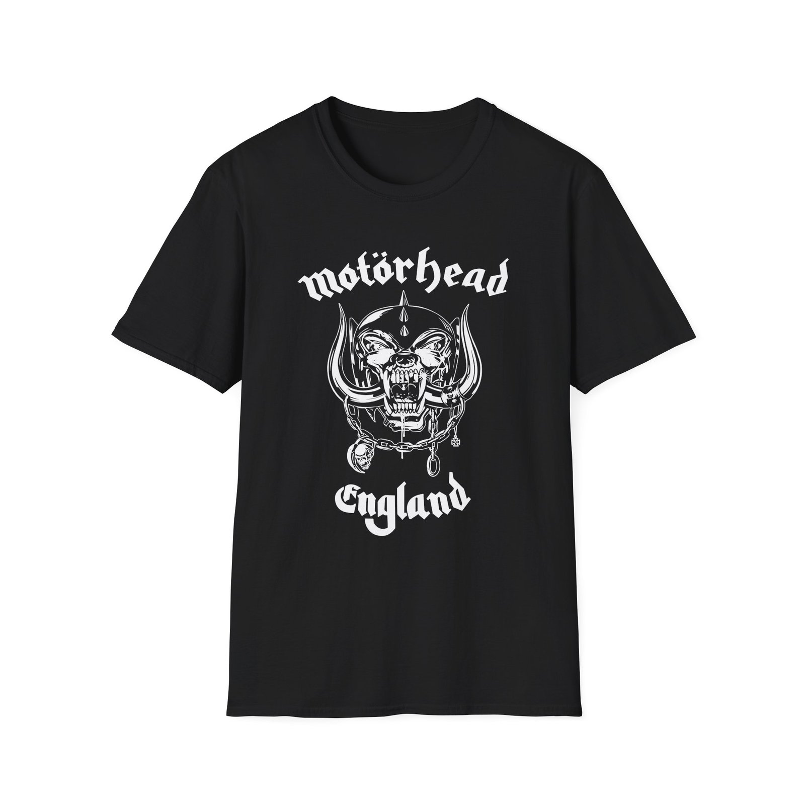 Motorhead England Lounge Unisex Softstyle T-Shirt