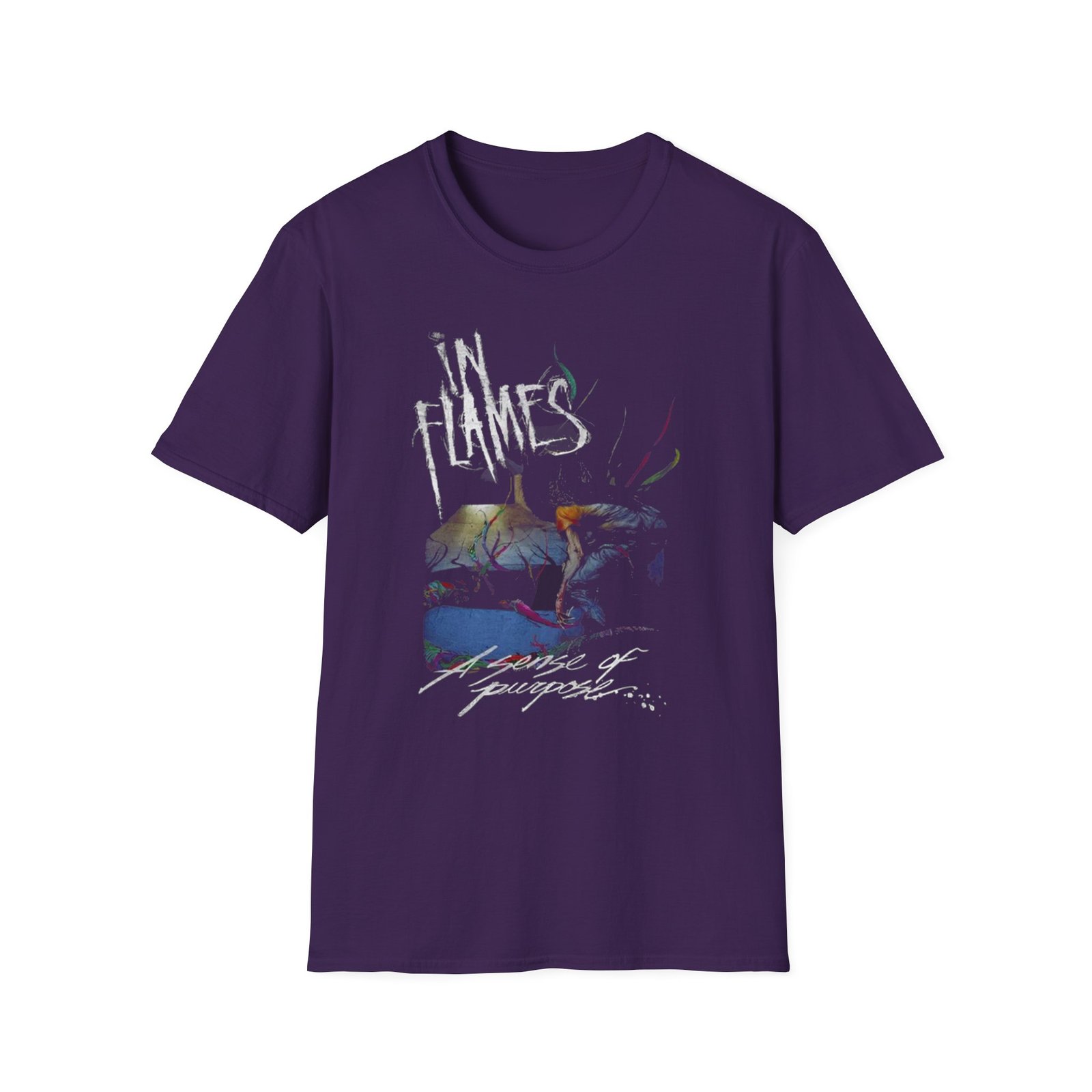 In Flames A Sense of Purpose Unisex Softstyle T-Shirt
