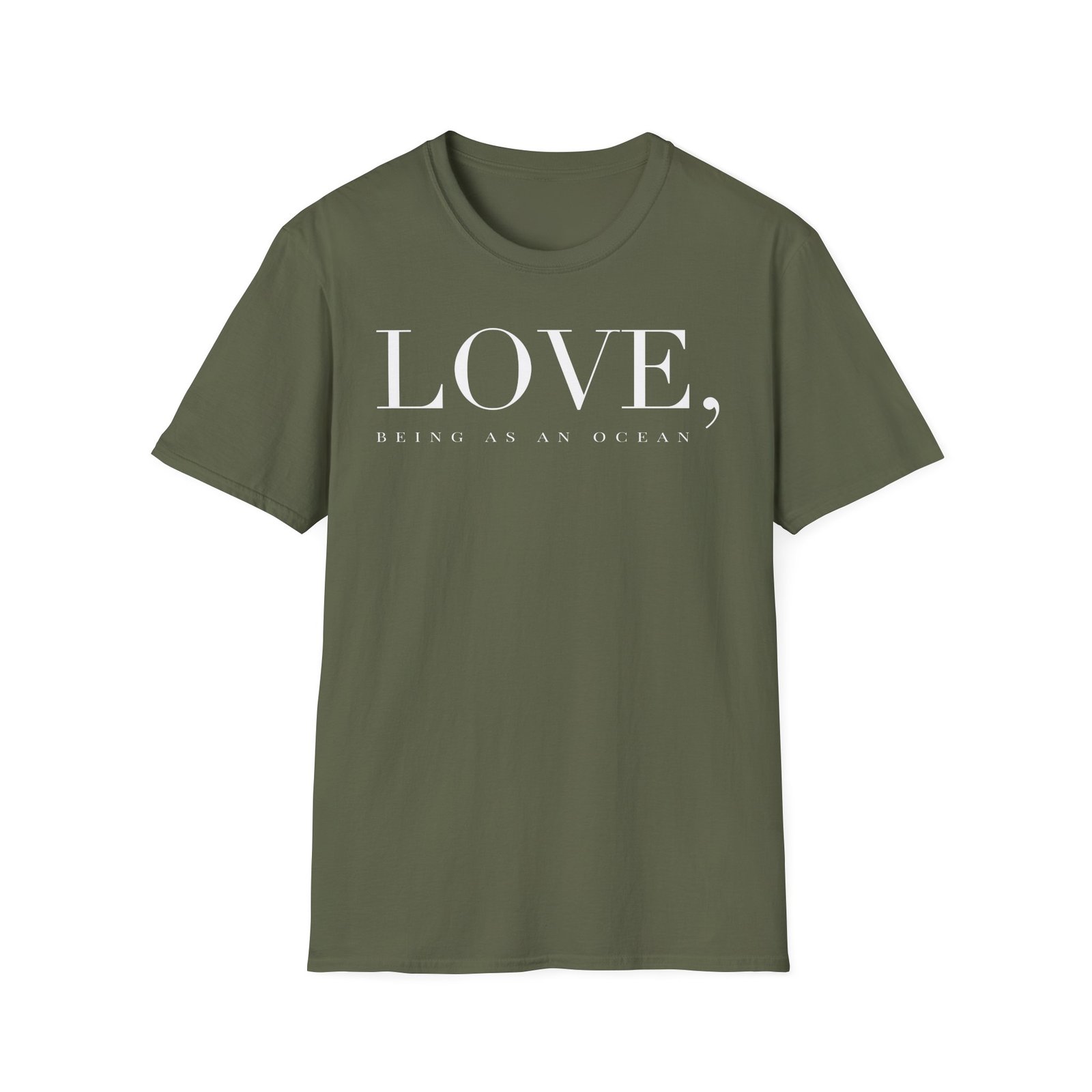 Being as an Ocean Love Unisex Softstyle T-Shirt
