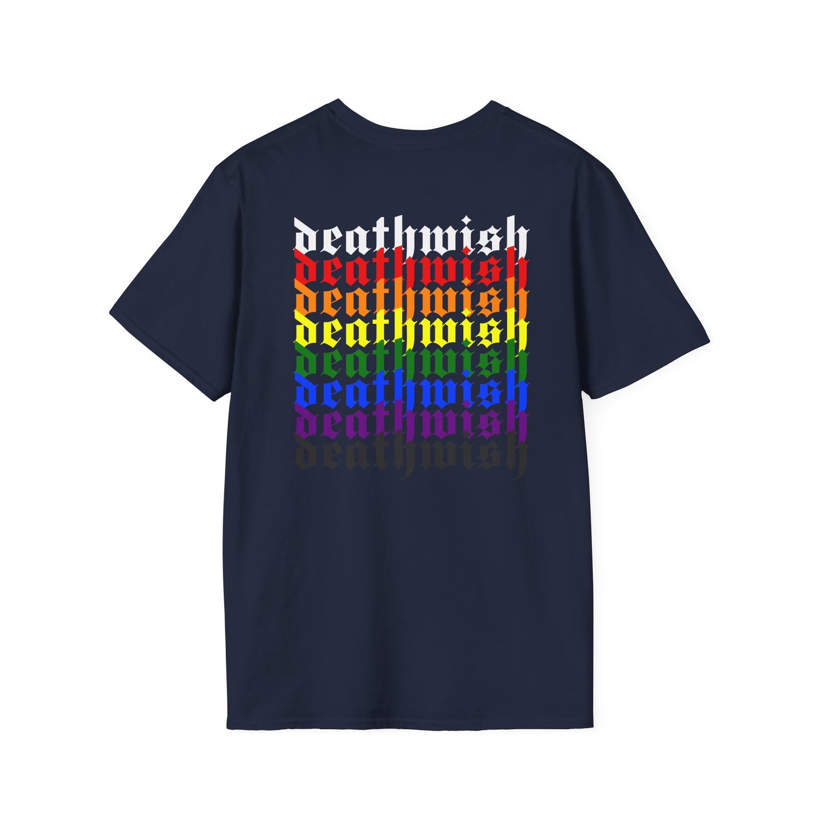 Deathwish Pride unisex softstyle t-shirt