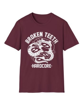 Broken Teeth Snake Unisex Softstyle T-Shirt