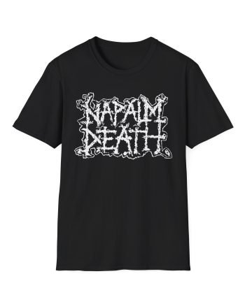 Napalm Death Logo Unisex Softstyle T-Shirt