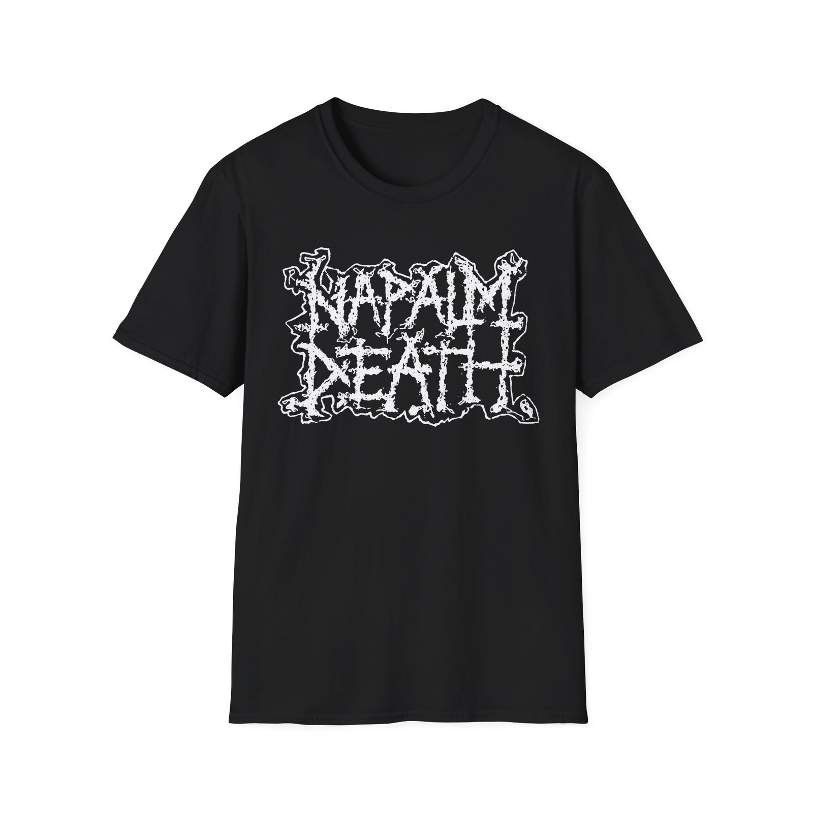 Napalm Death Logo Unisex Softstyle T-Shirt