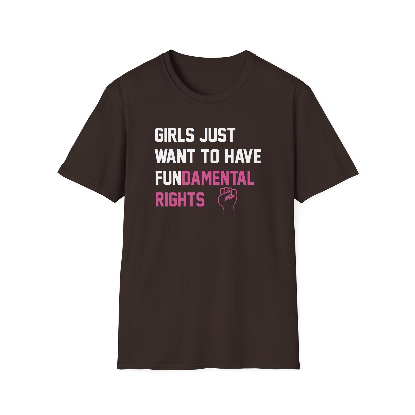 Pedro Pascal Girls Just Want to Have Fundamental Rights Unisex Softstyle T-Shirt