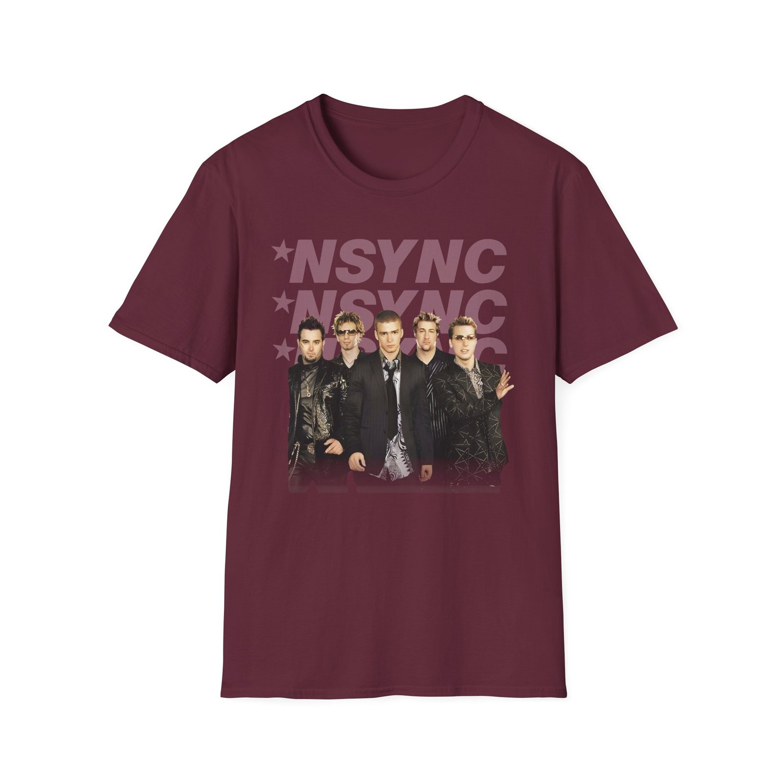 Nsync Triple Unisex Softstyle T-Shirt