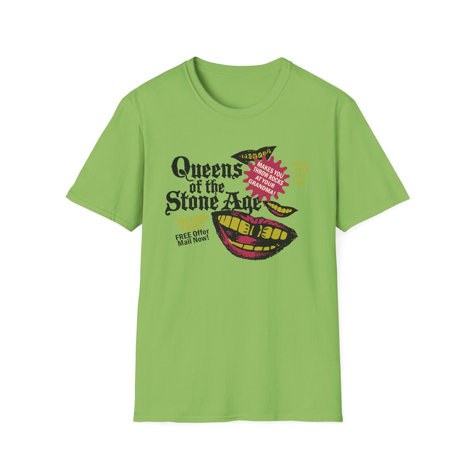 Queens of the Stone Age Lick Them Like Them Unisex Softstyle T-Shirt