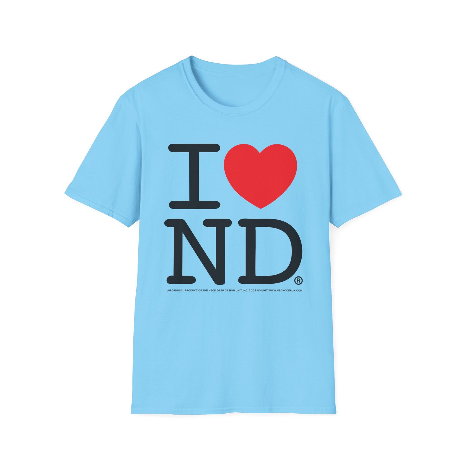 Neck Deep I <3 ND Unisex Softstyle T-Shirt