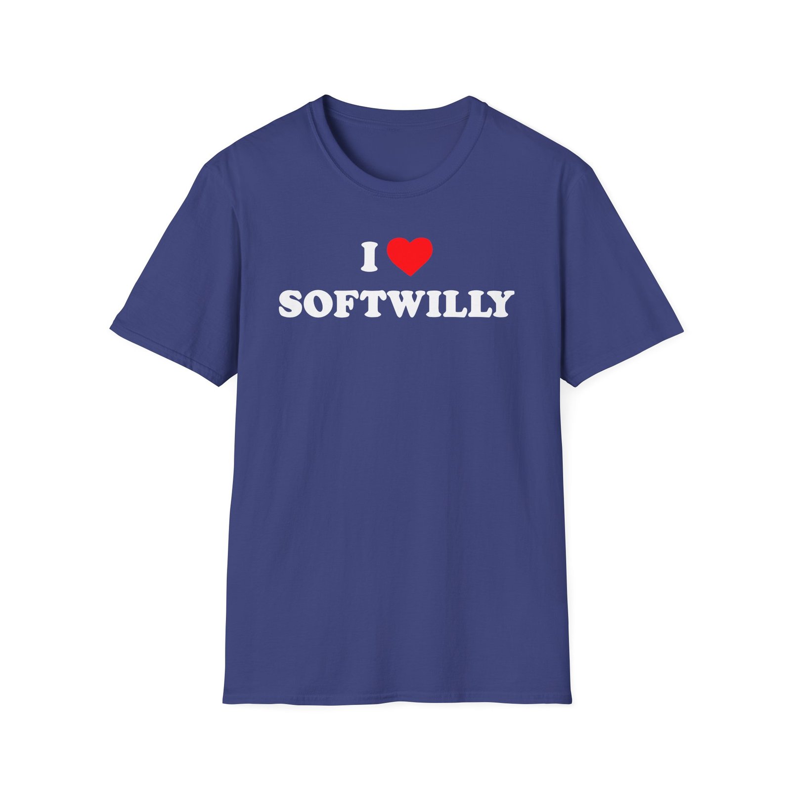 Softwilly I Love Softwilly Unisex Softstyle T-Shirt