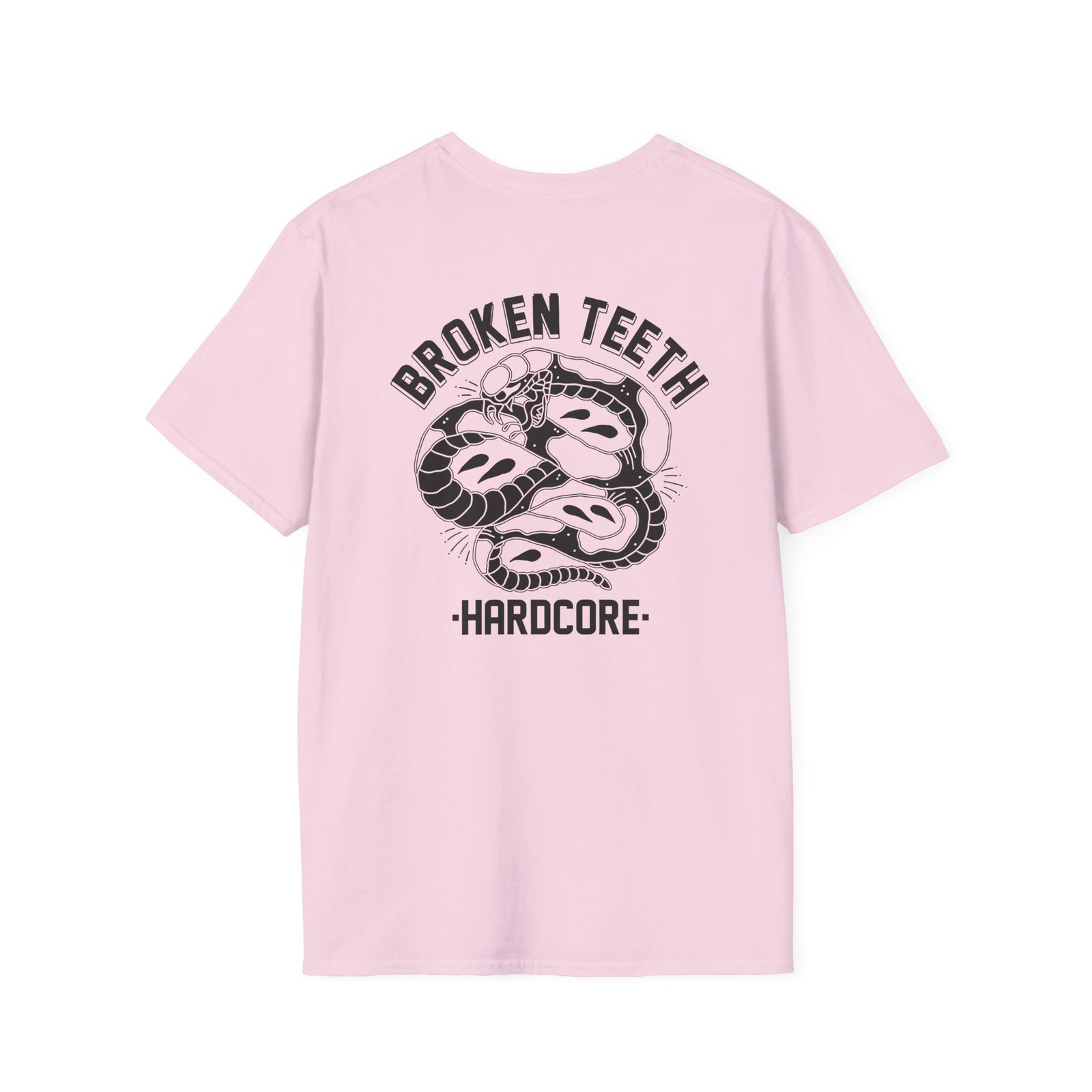 Broken Teeth Snake Unisex Softstyle T-Shirt