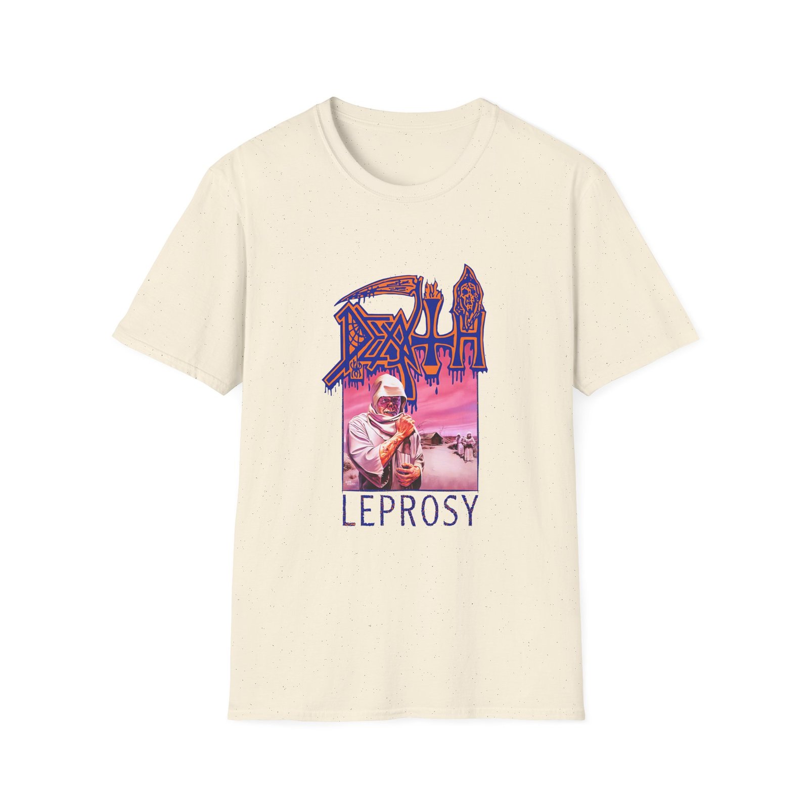 Death Leprosy Unisex Softstyle T-Shirt