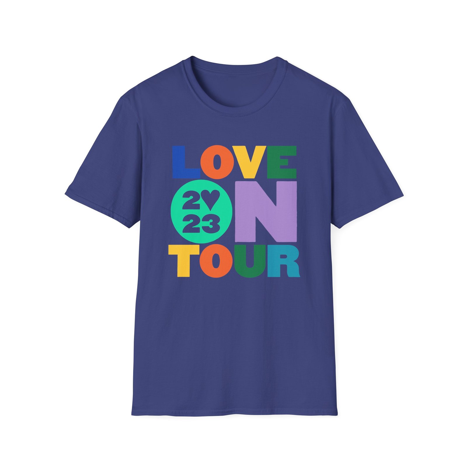 Hslot Love on Tour 2023 Unisex Softstyle T-Shirt