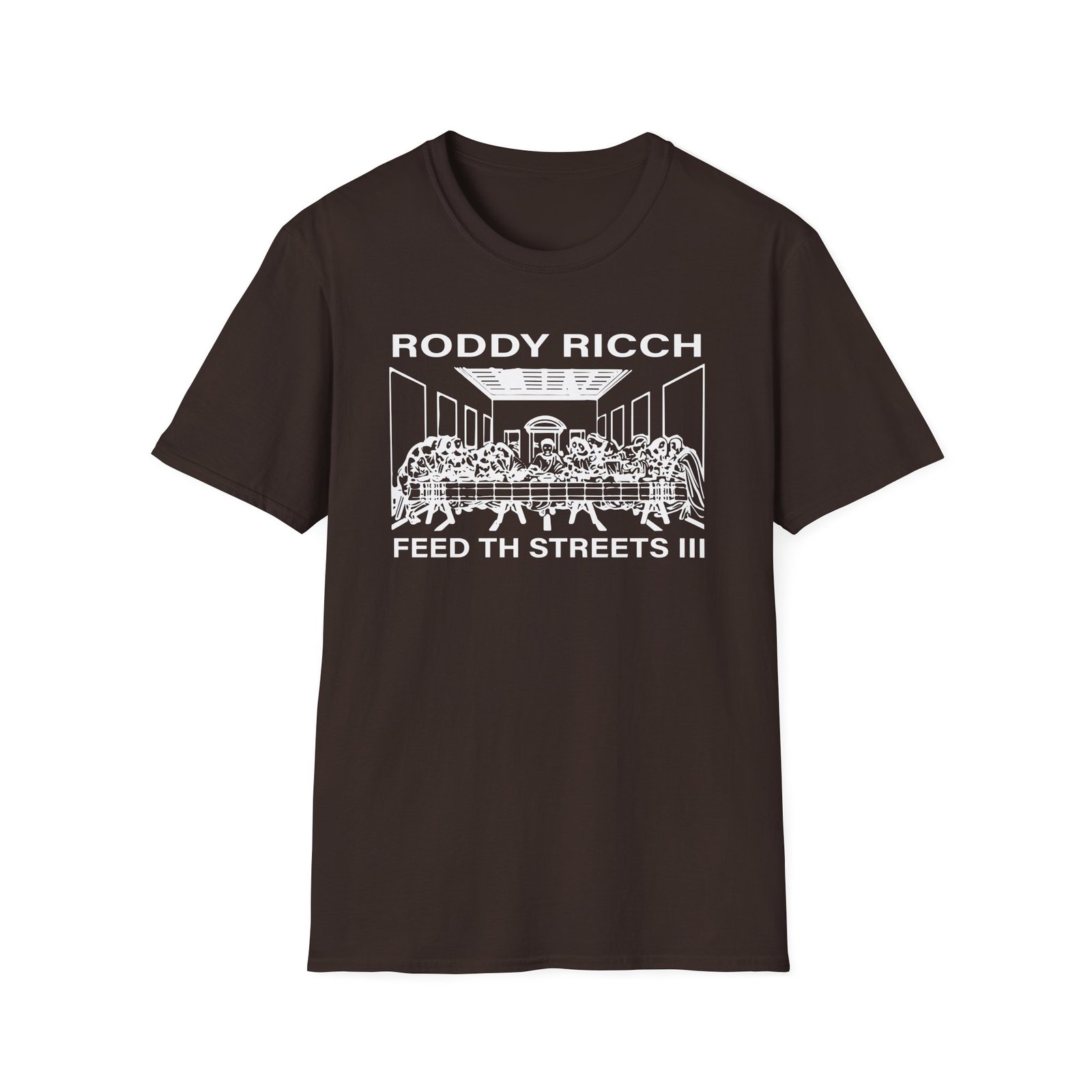 Roddy Ricch Feed Tha Streets Iii Last Supper Unisex Softstyle T-Shirt