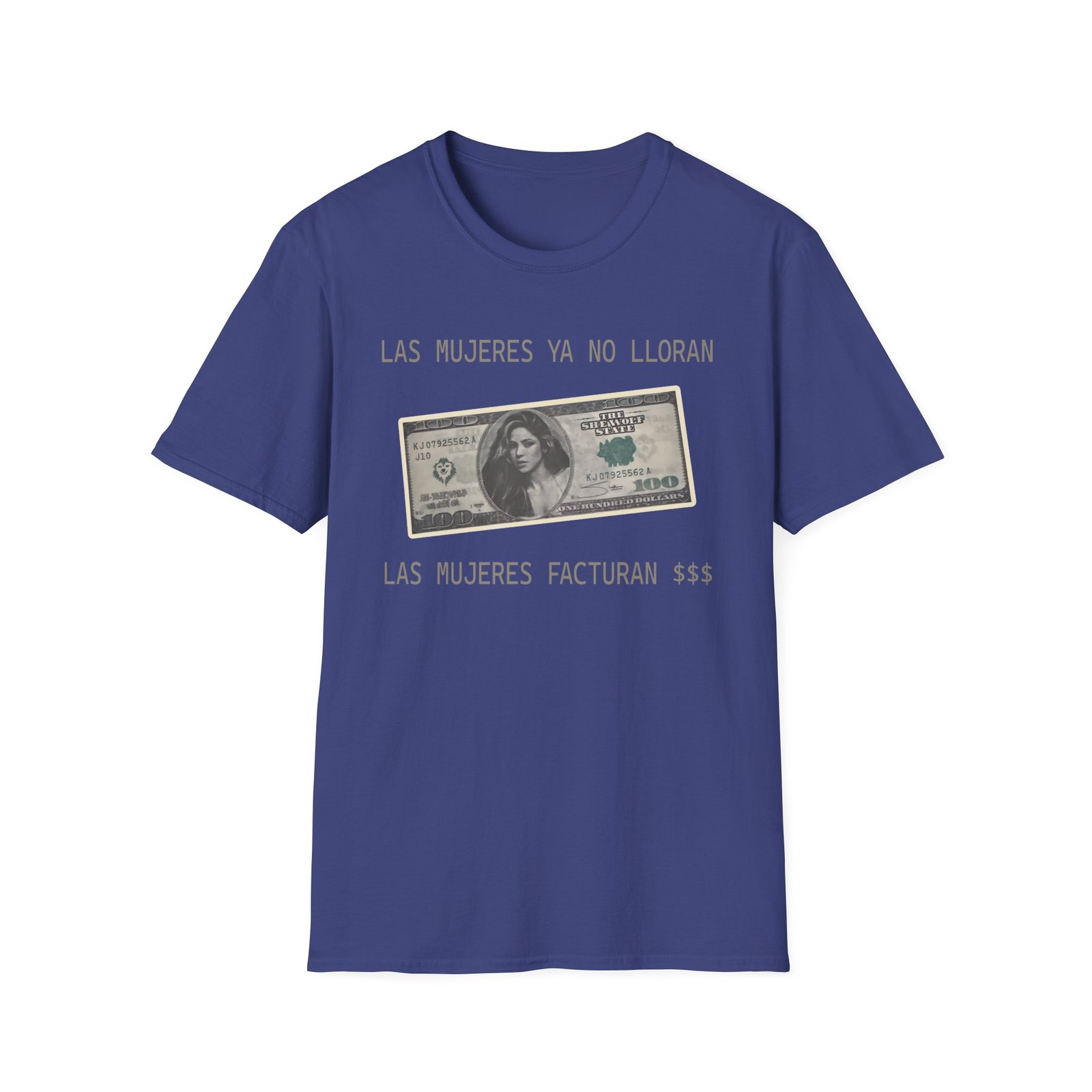 Shakira Dollar Bill Unisex Softstyle T-Shirt