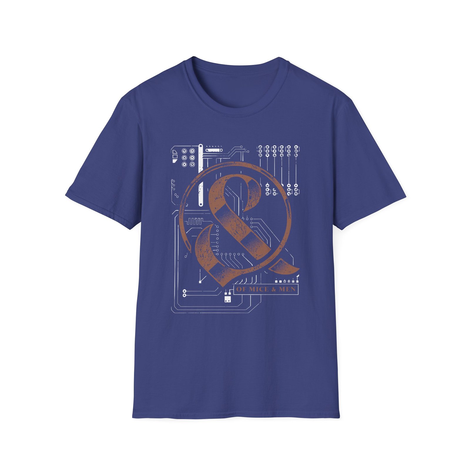 Of Mice and Men Circuit Board Unisex Softstyle T-Shirt