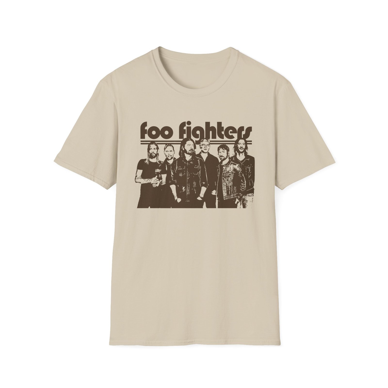 Foo Fighters Retro Vibes Unisex Softstyle T-Shirt