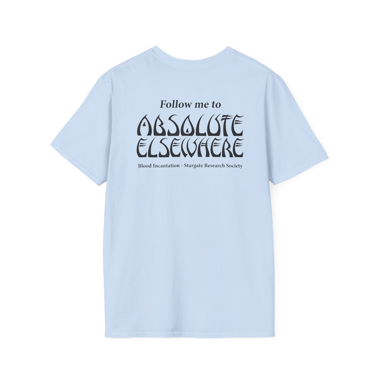 Blood Incantation Absolute Elsewhere SRS Unisex Softstyle T-Shirt