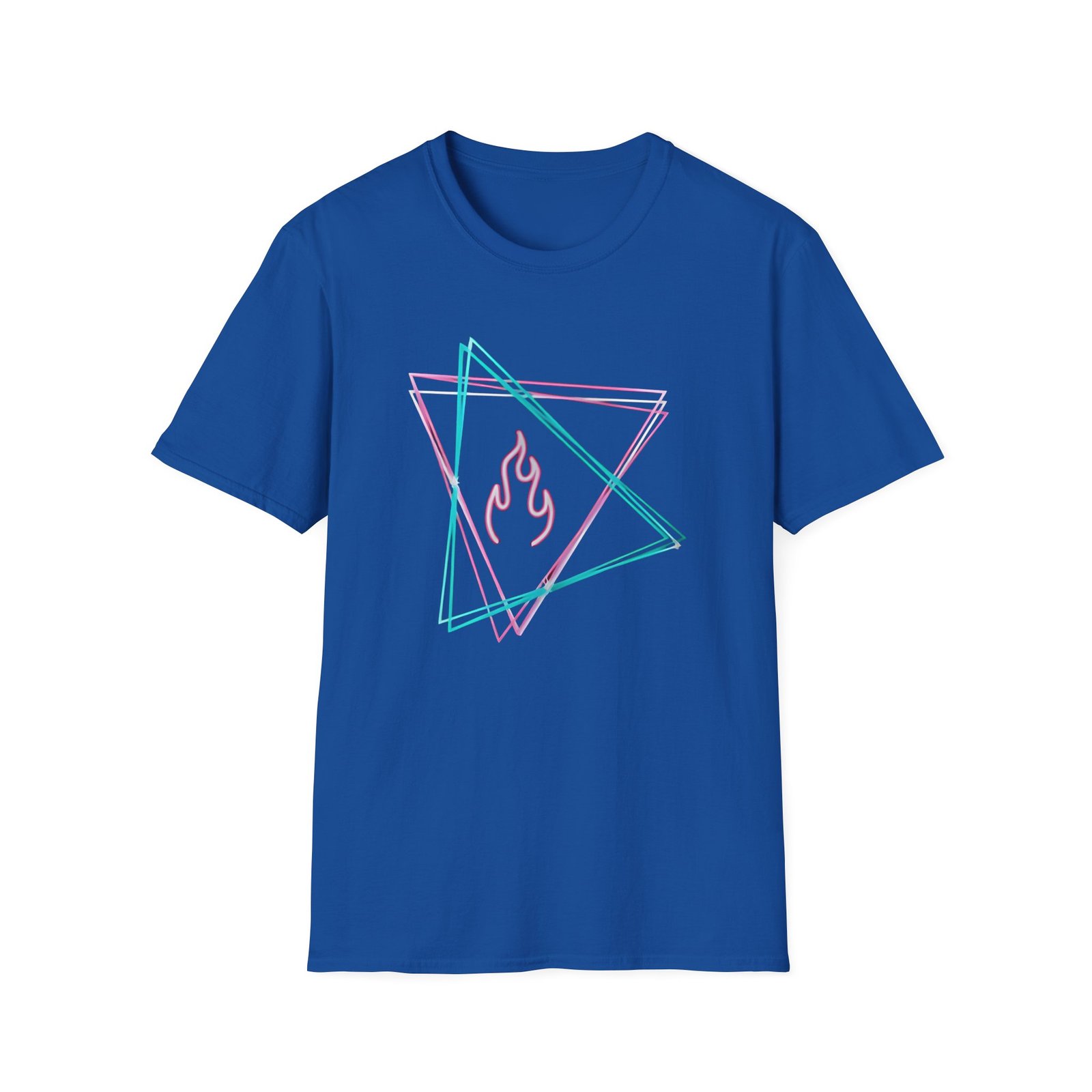 Sapnap Flame Abstract Unisex Softstyle T-Shirt