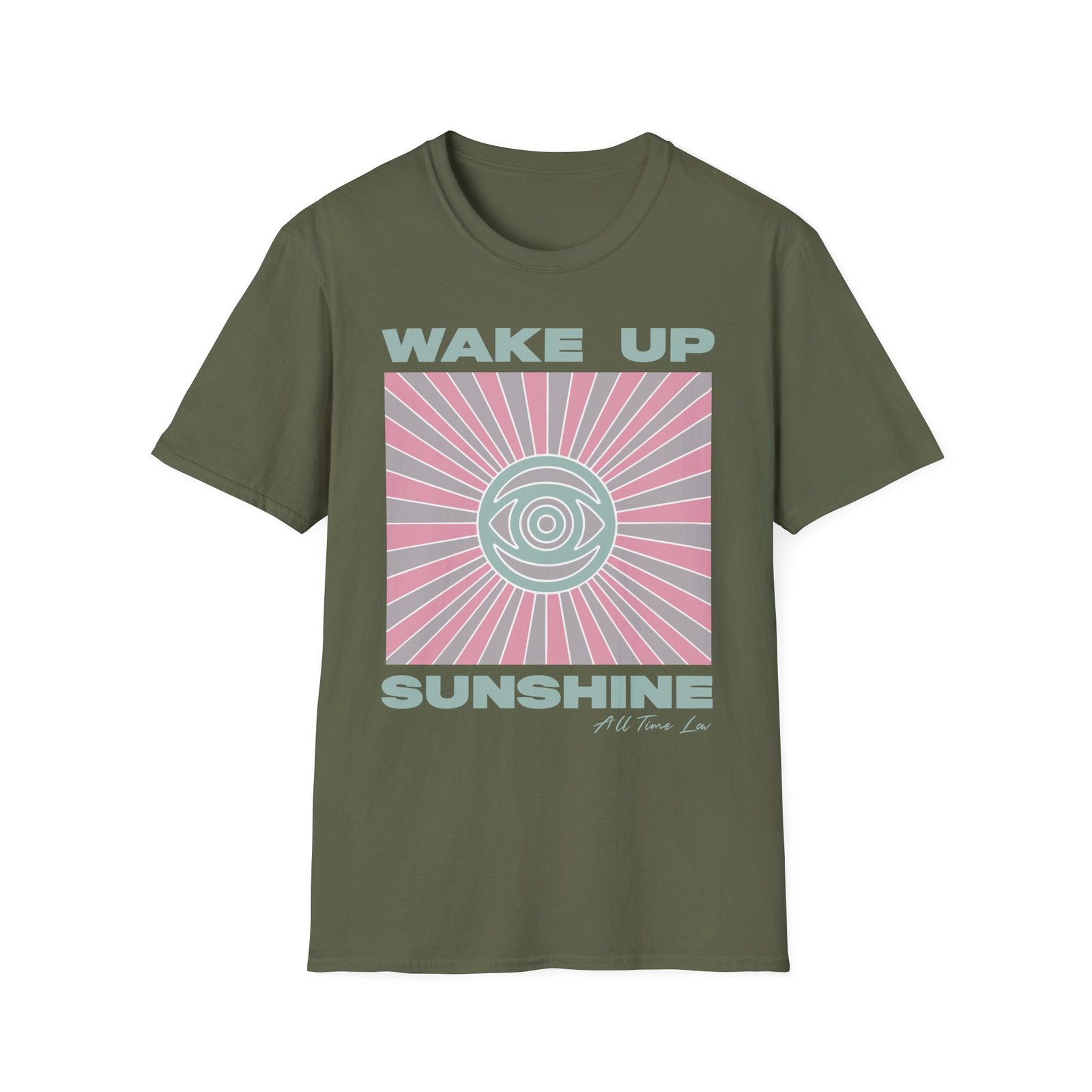All Time Low Wake Up Sunshine Rays Unisex Softstyle T-Shirt