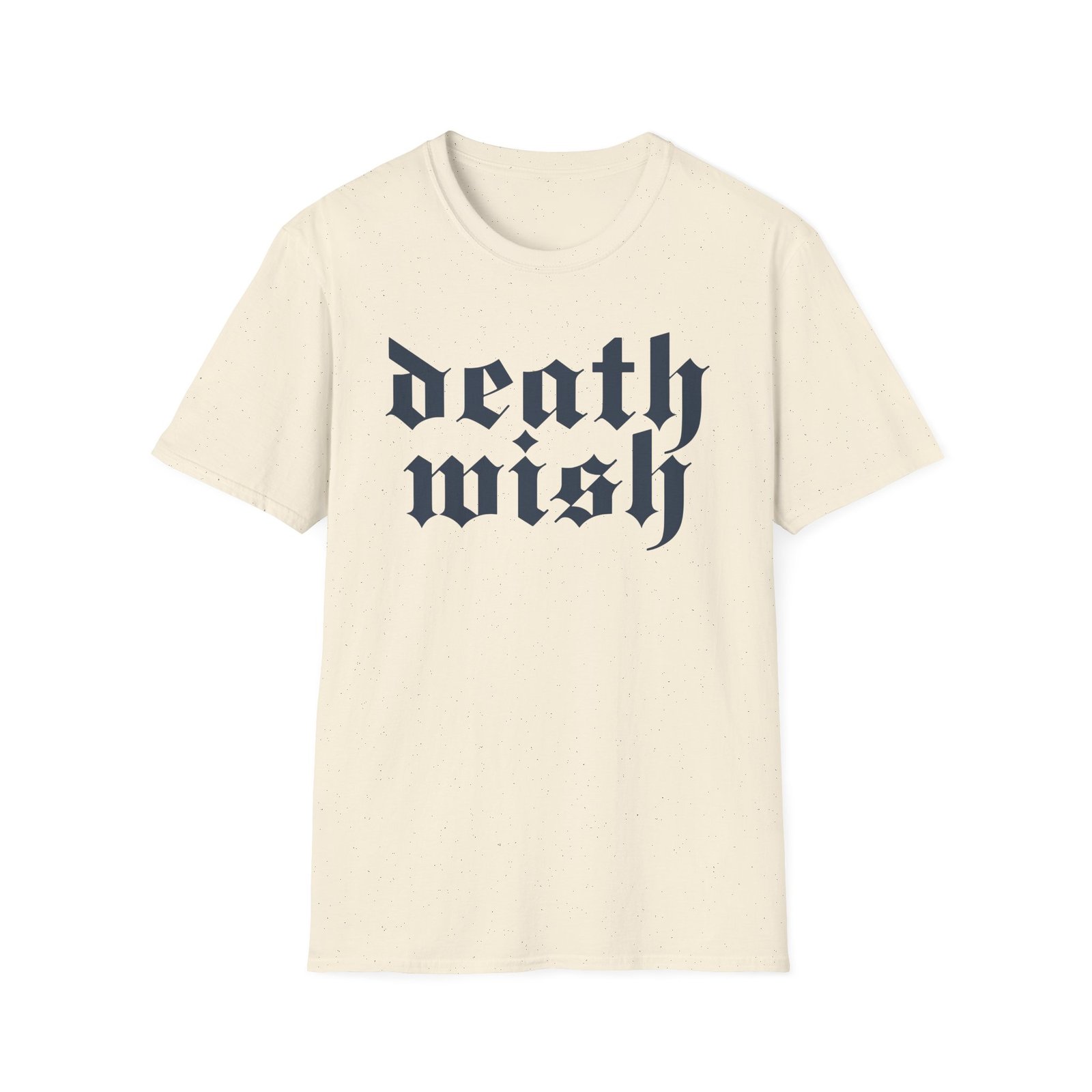 Deathwish Stacked Logo unisex softstyle t-shirt