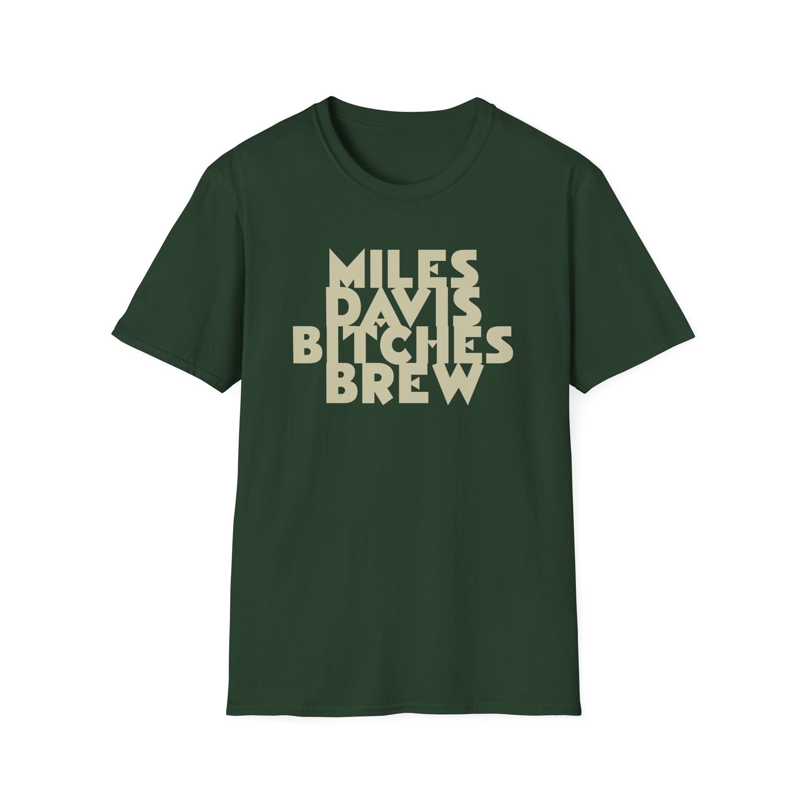 Miles Davis Bitches Brew Unisex Softstyle T-Shirt