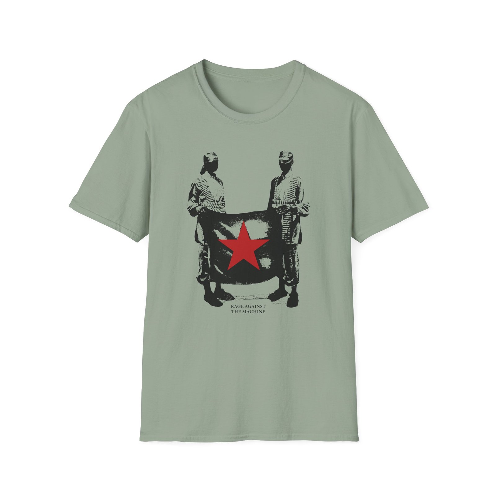 Rage Against the Machine Flagbearer Unisex Softstyle T-Shirt